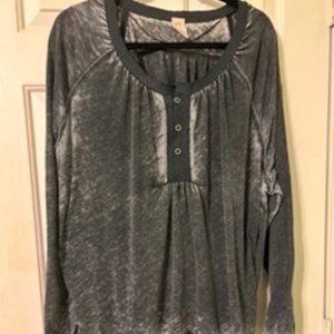 Free People -- We The Free Grey Top